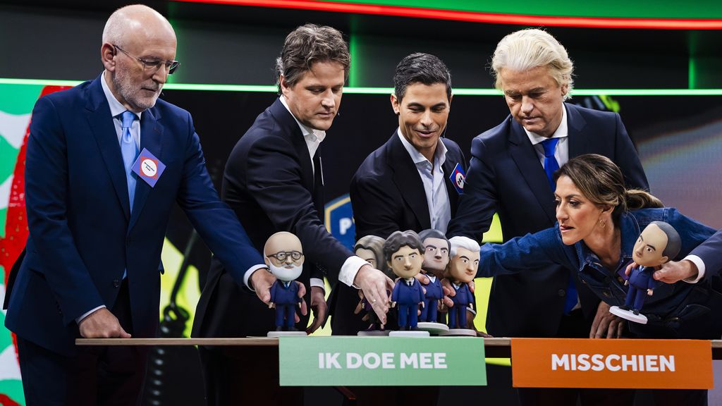 Hoe proberen partijen de grootste te worden nu ze dicht bij elkaar staan?