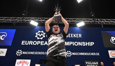 Van Veen zet reuzenstap met winst EK darts: 'Dit is mijn doorbraak'