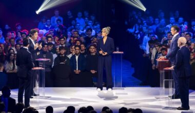 Lijsttrekkers gaan er in EenVandaag Verkiezingsdebat met gestrekt been in