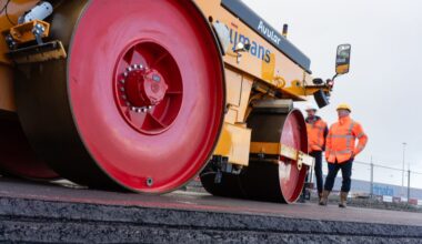 Zelfrijdende asfaltwals als oplossing voor personeelstekort: 'Onderhoud moet doorgaan'