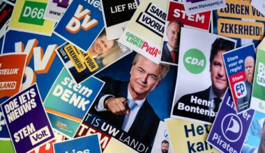 Verkiezingsposters (foto: ANP).