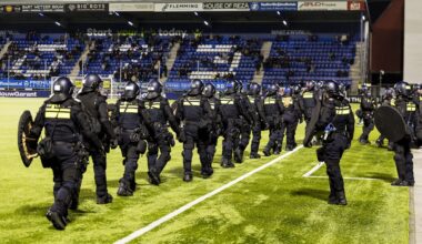 Twee bekerduels tijdelijk gestaakt wegens ongeregeldheden, Fortuna Sittard door