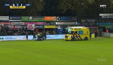 Langdurige staking bij HHC - Top Oss door horrorblessure: ambulance moet eraan te pas komen