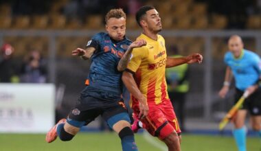 Lang valt geblesseerd uit bij koploper Napoli, dat moeizaam wint bij Lecce