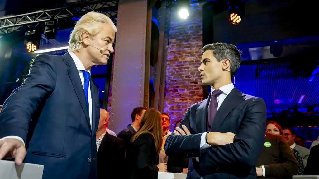 Exitpoll Ipsos I&O: D66 (27 zetels) en PVV (25) nek aan nek, VVD op 23 - NOS