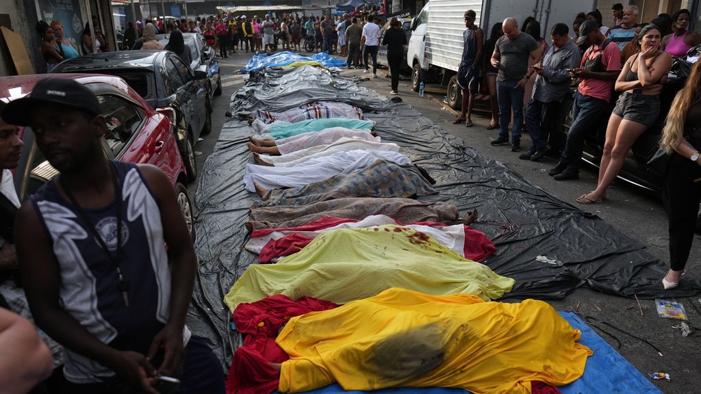 Aantal doden bij grote politieoperatie Rio de Janeiro opgelopen naar 132