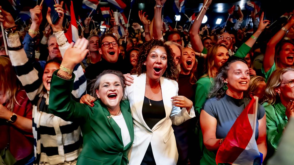 Exitpoll Ipsos I&O: D66 (27 zetels) en PVV (25) nek aan nek, VVD op 23 - NOS