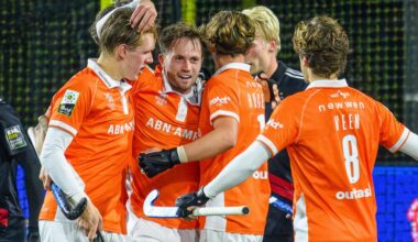 Bloemendaal zet Amsterdam in Klassieker opzij, Oranje-Rood pakt koppositie