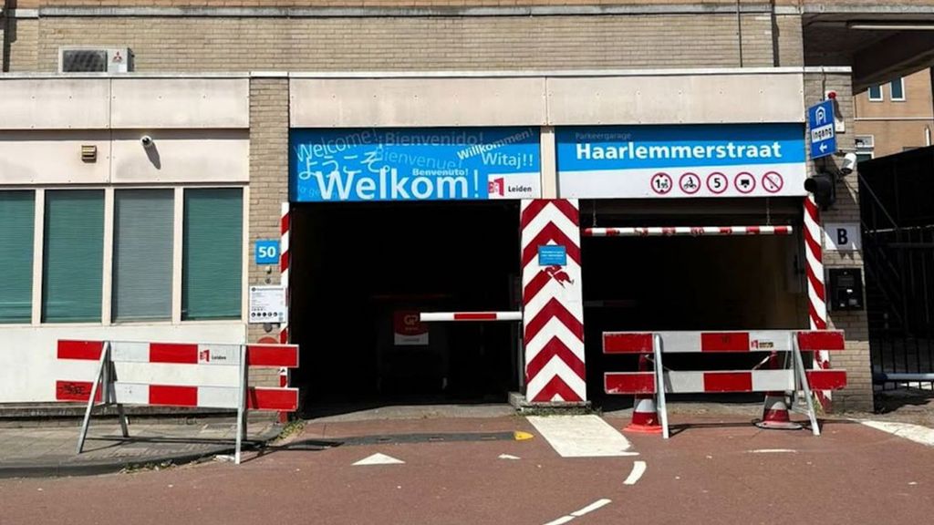 Parkeergarage centrum Leiden nog langer dicht door onveilige constructie
