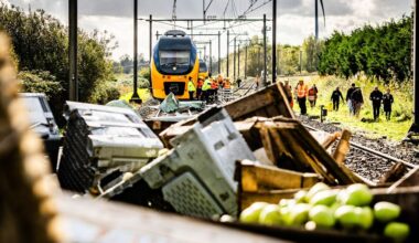 Nog een week geen treinen tussen Geldermalsen en Den Bosch na spoorbotsing