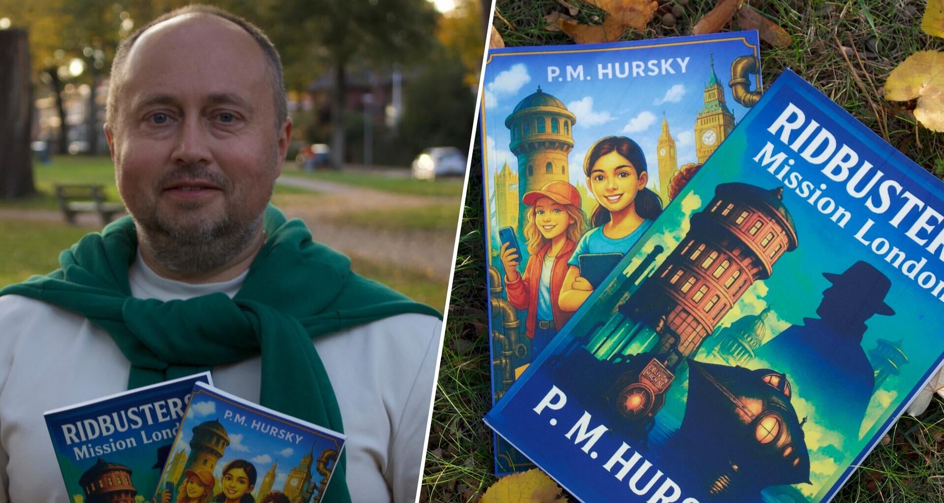 Na zijn vlucht uit Oekraïne vindt Pavlo Hurskyi inspiratie in Bergen op Zoom voor nieuw boek