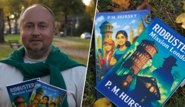 Na zijn vlucht uit Oekraïne vindt Pavlo Hurskyi inspiratie in Bergen op Zoom voor nieuw boek