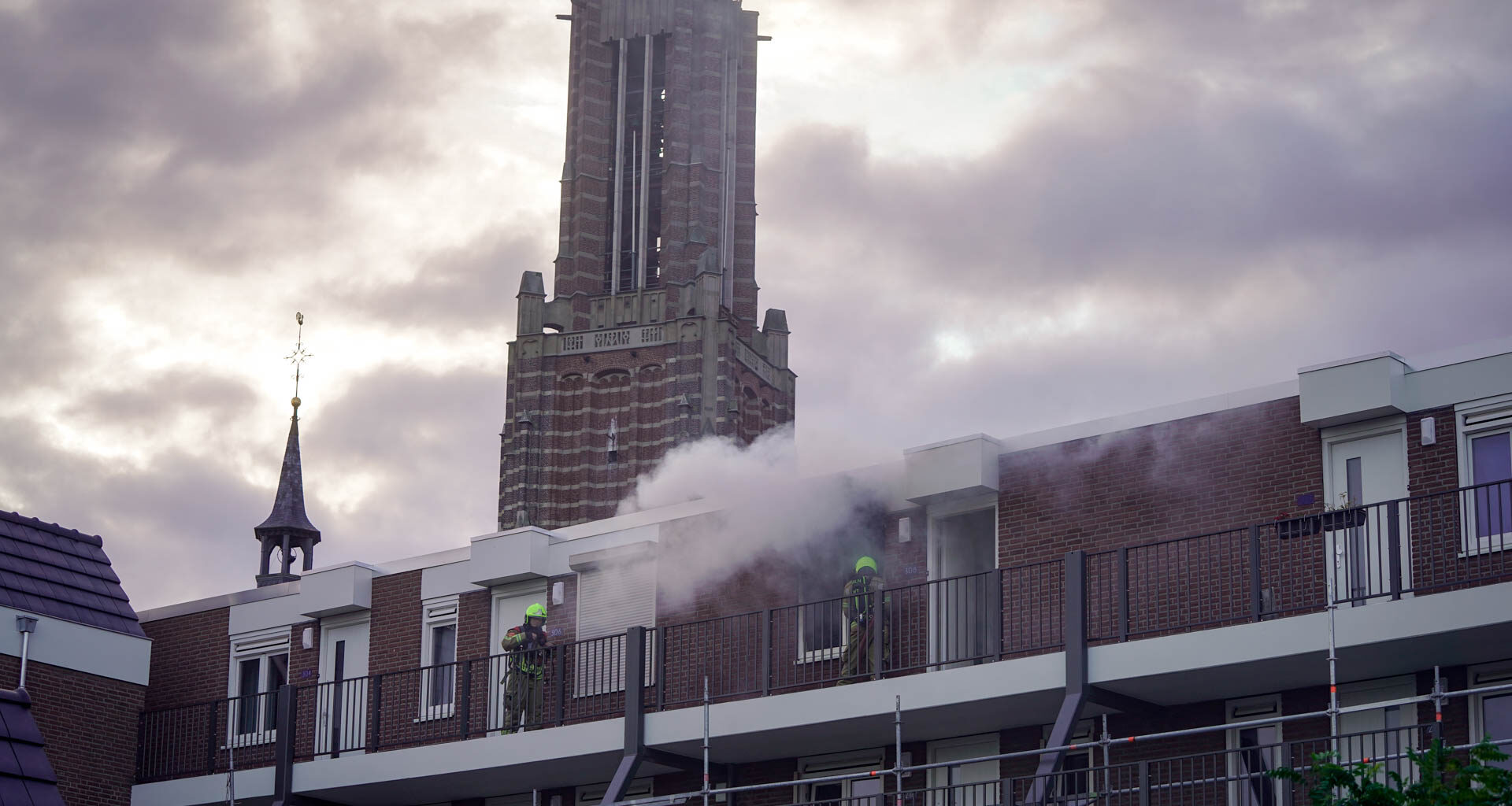 Appartement zwaar beschadigd door brand in Weert