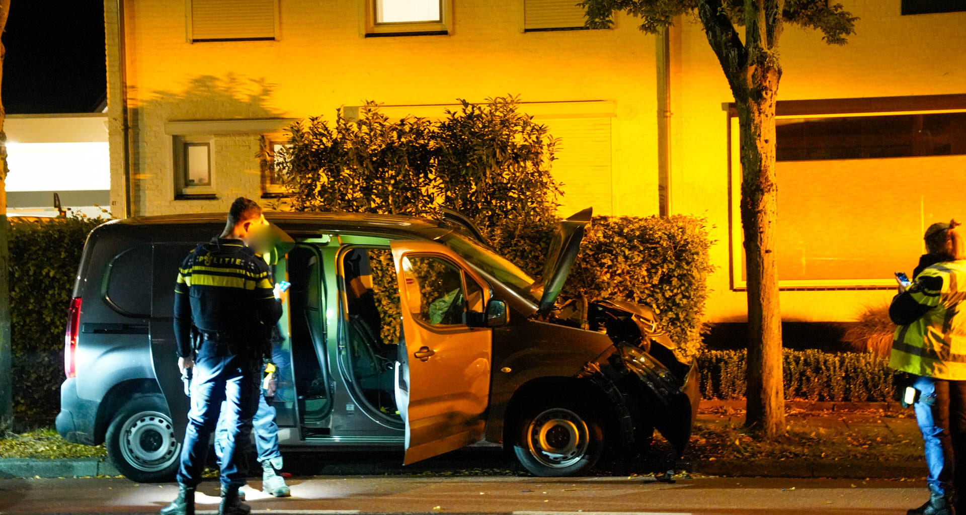 Eenzijdig ongeval aan de Maaseikerweg in Weert