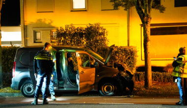 Eenzijdig ongeval aan de Maaseikerweg in Weert
