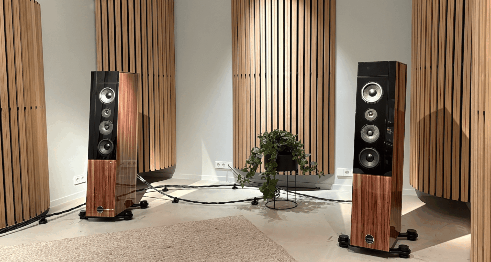Audio Physic Cardeas bij The Hifi Studio in Leiden introductie van revolutionair conusmateriaal