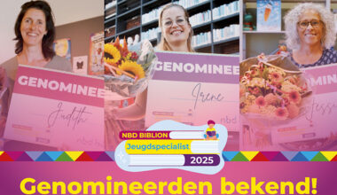 Genomineerden voor NBD Biblion Jeugdspecialist van het Jaar 2025 bekend