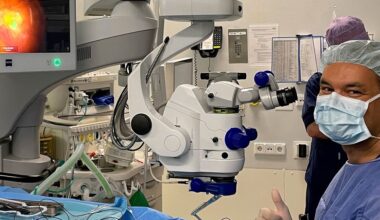 Geïmplanteerde chip helpt patiënten die door netvliesveroudering niet meer kunnen zien