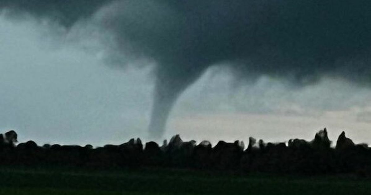 Tornado gezien boven Zuidwest-Friesland: "Kon ontstaan door een supercel"