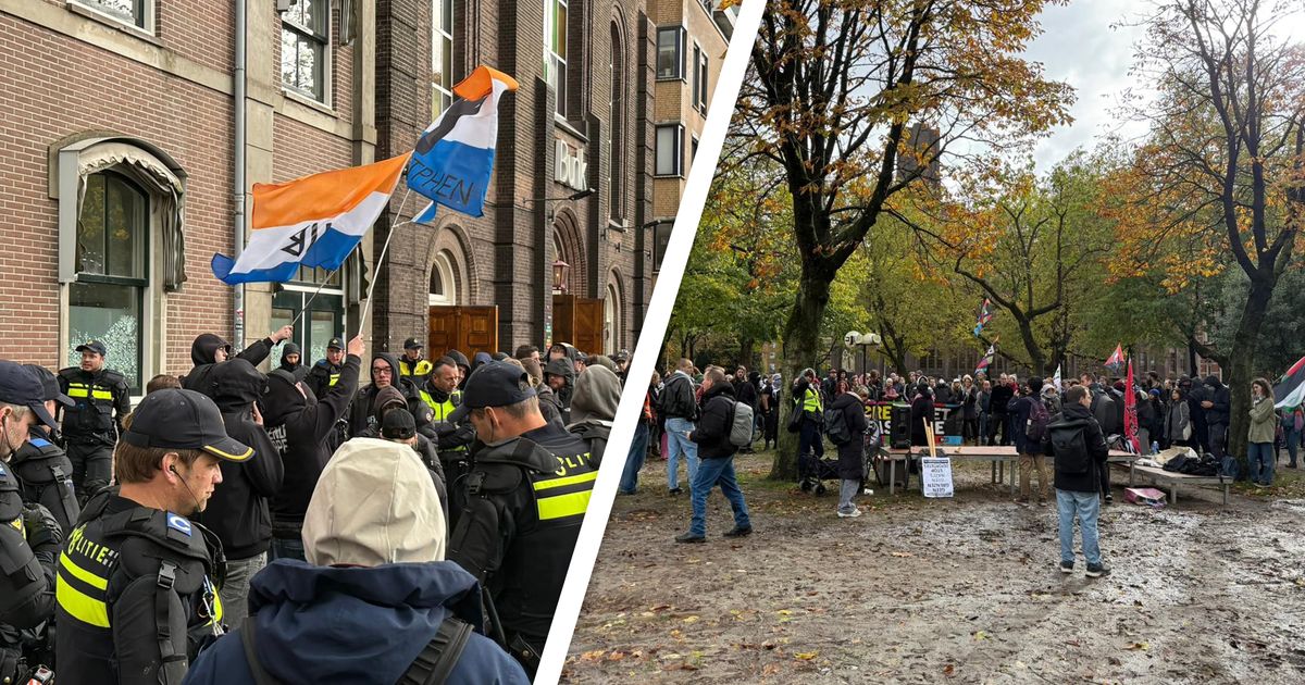 Grote incidenten bij demonstraties in Utrecht blijven uit: 3 aanhoudingen - RTV Utrecht