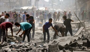 Verwoesting in Gaza-Stad