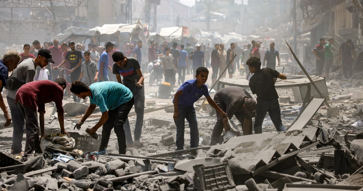 Verwoesting in Gaza-Stad