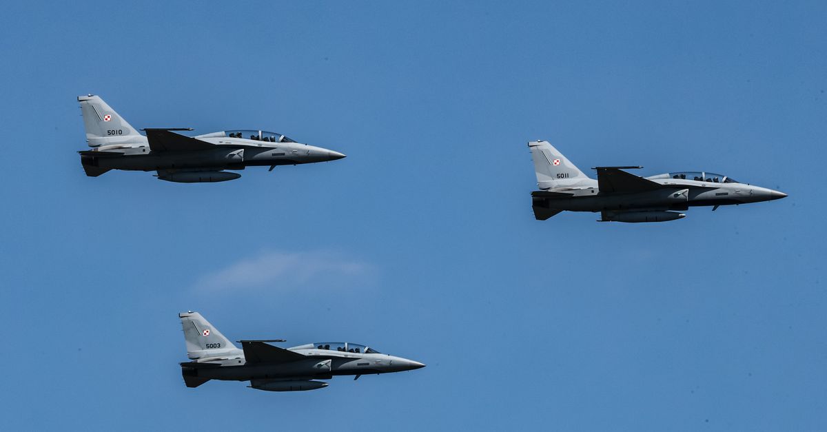 Poolse straaljagers onderschepten deze week tweemaal Russische verkenningsvliegtuigen