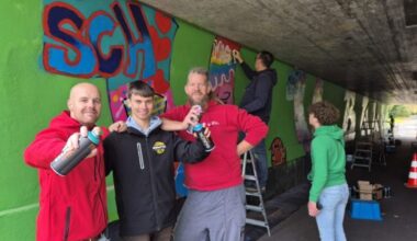 In Balk mochten jongeren legaal graffiti spuiten: "Ik doe mijn eigen ding"