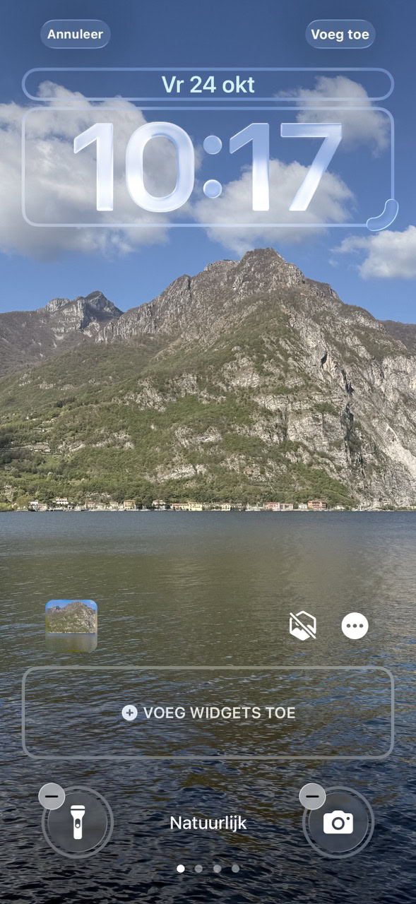 Instructiefoto: Zeshoekig knopje