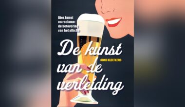 Presentatie op 1 november van nieuwe boek ‘De kunst van de verleiding - Bier, kunst en reclame: de betovering van het affiche’, bij Café..