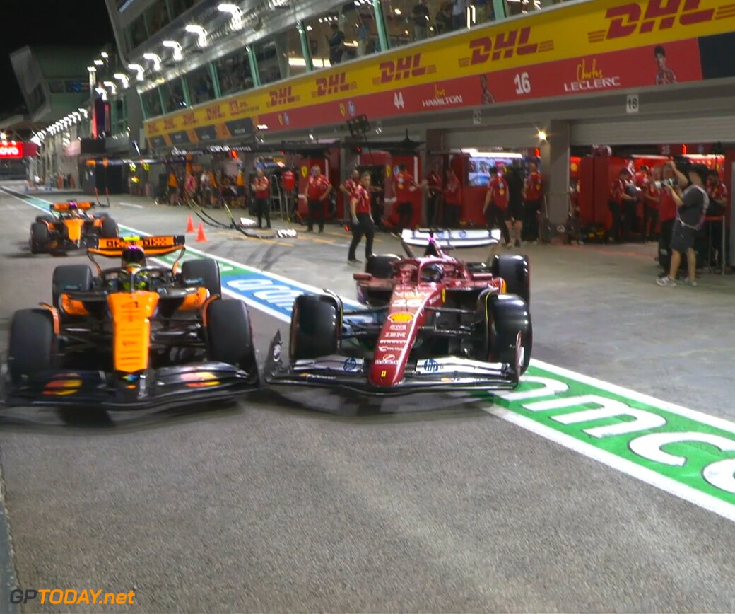 Leclerc moet vrezen voor zware straf na bizar pitlance-incident met Norris