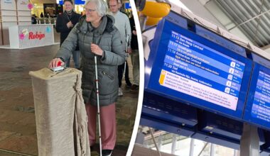 Deze treinreizigers vinden donkere NS-borden 'een grote stap vooruit'