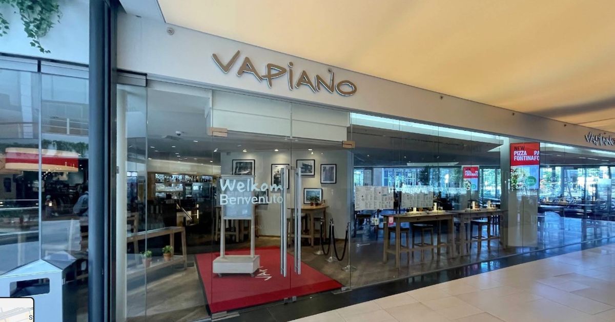 Bijna alle restaurants van failliete keten Vapiano blijven dicht - Rijnmond