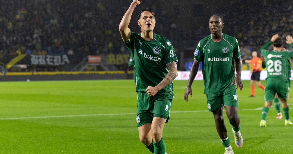 FC Groningen breidt voorsprong uit via Van Bergen: 0-2