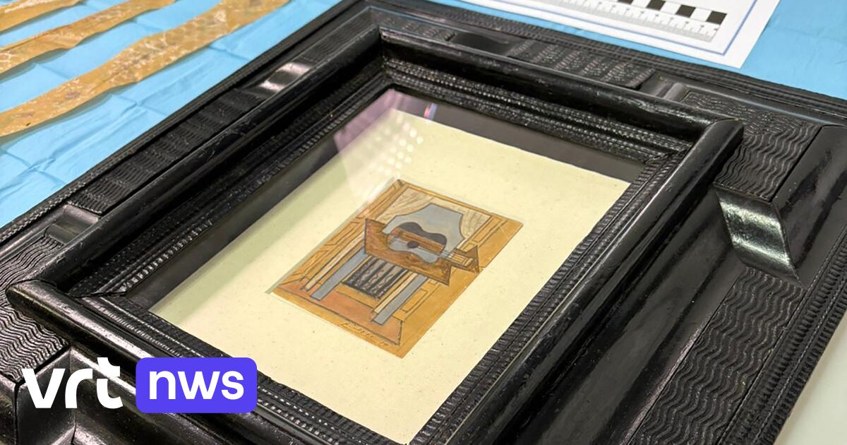 Verdwenen Picasso is terecht in Spanje: transportfirma vergat schilderij op vrachtwagen te laden en liet het achter bij de deur