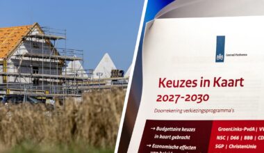 Wonen - een van de belangrijkste thema's voor kiezers - kreeg extra aandacht bij de doorrekeningen