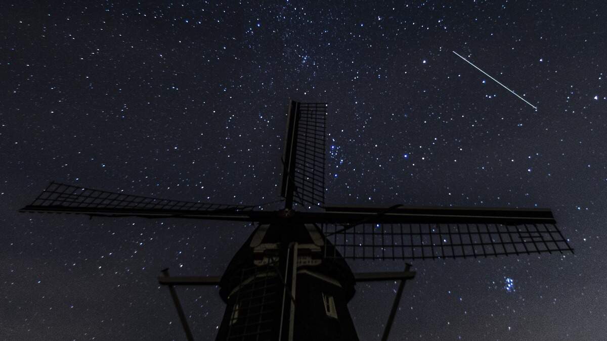 De komende week zijn er extra veel vallende sterren te zien.