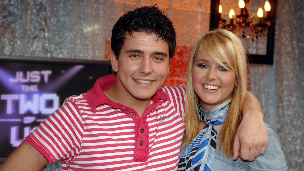 Monique Smit en broer Jan Smit