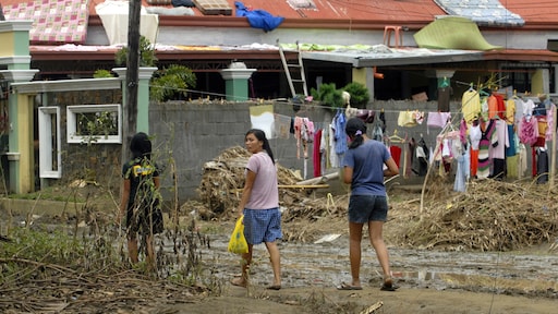 Gezin van vijf personen dood door tropische storm in Filipijnen