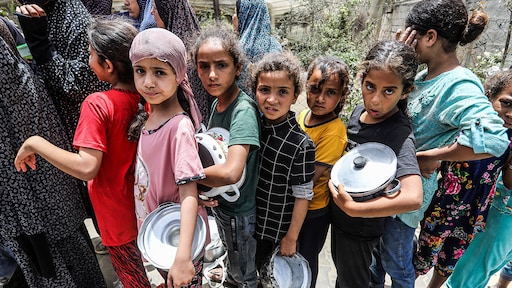 enkele zieke kinderen uit Gaza naar Nederland