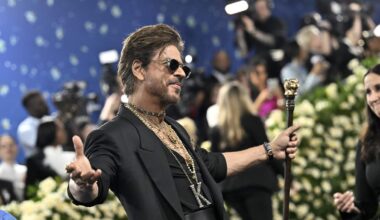 Shahrukh Khan zit goed in de slappe was.