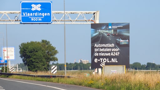 200.000 boetes op de mat voor niet betalen tol A24
