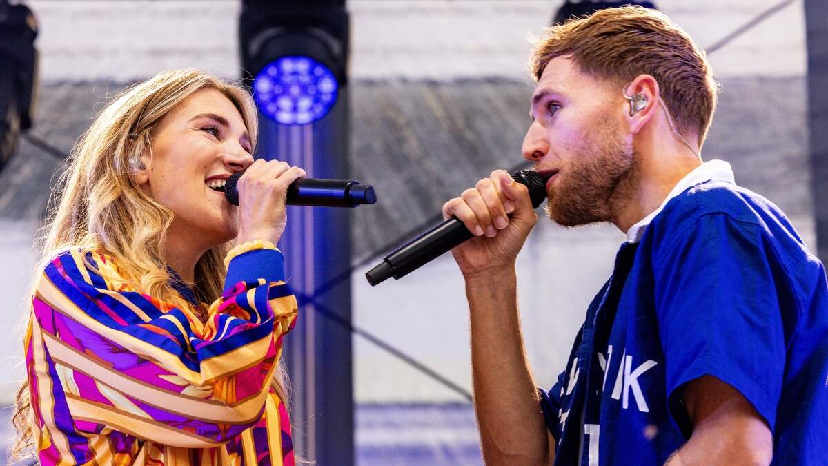 Suzan en Freek bij Royal Park Live in 2025.