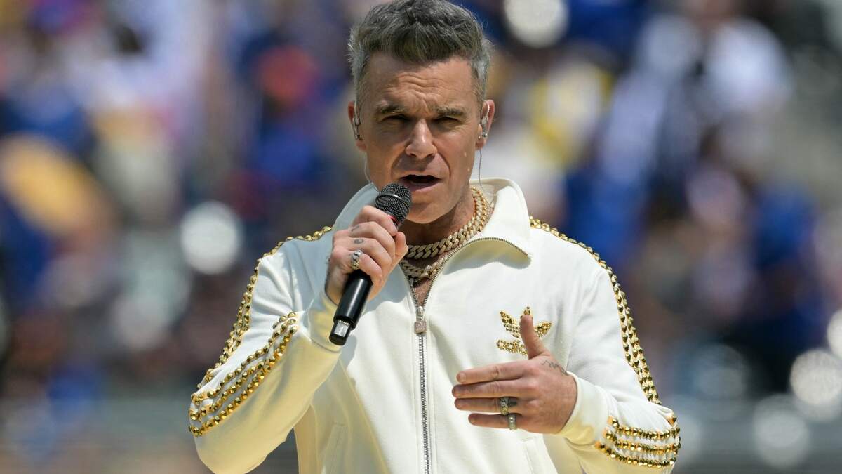 Robbie Williams in 2025.