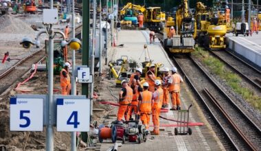 zeker 600 miljoen nodig voor verouderd Nederlands spoor
