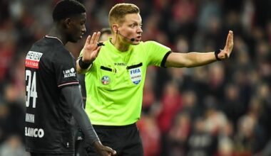 Belgische voetbalwedstrijd gestaakt om gooien bier naar scheidsrechter