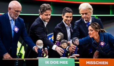 vier grootste partijen dicht bij elkaar in laatste peiling