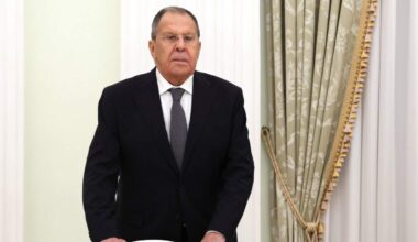 De Russische minister van Buitenlandse Zaken Sergey Lavrov.