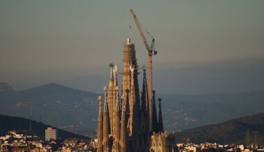 Sagrada Família in Barcelona heeft nu hoogste kerktoren ter wereld