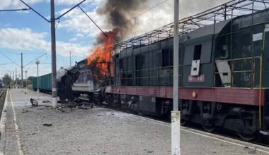 Oekraïense treinen steeds vaker doelwit van Russische drones